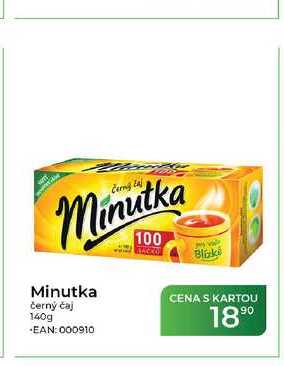 Minutka černý čaj 140g
