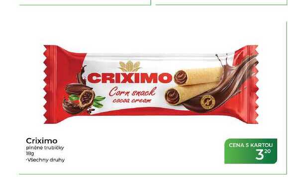 Criximo piněné trubičky 18g