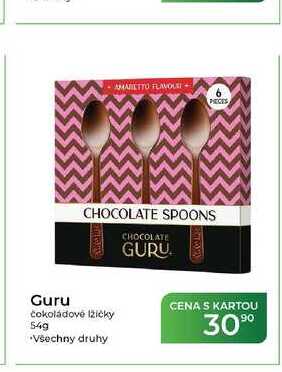 Guru čokoládové lžičky 54g