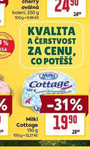 Milki Cottage 150 g
