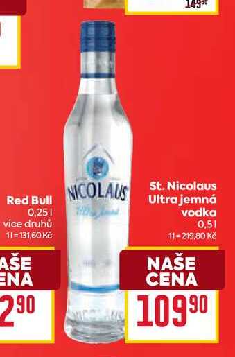 St. Nicolaus Ultra jemná vodka 0,5l
