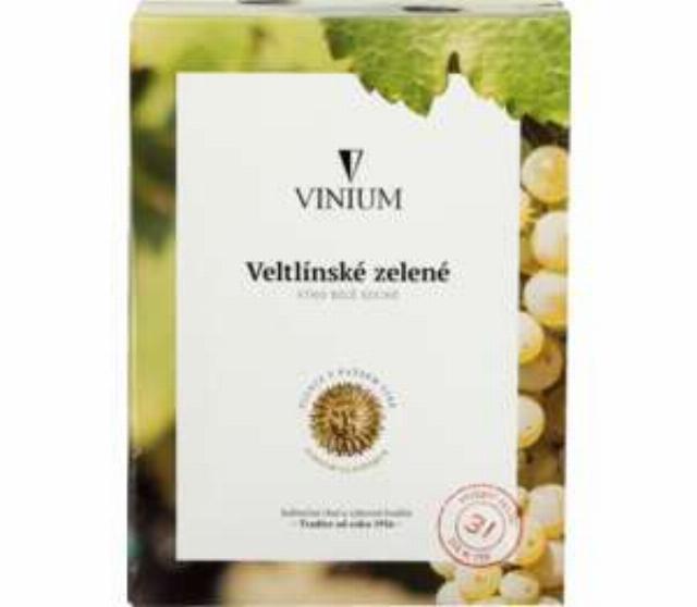Vinium Víno různé druhy