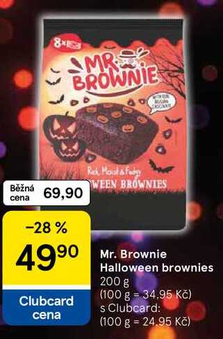 Mr. Brownie Halloween brownies, 200 g