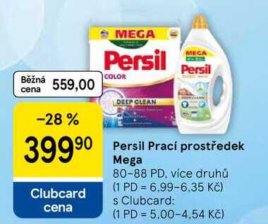 Persil Prací prostředek Mega, 80-88 PD, více druhů 