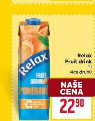 Relax Fruit drink 1l