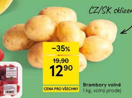 Brambory volné, 1 kg