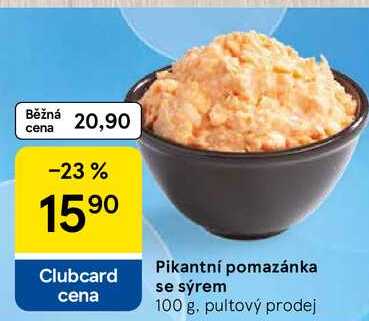 Pikantní pomazánka se sýrem, 100 g