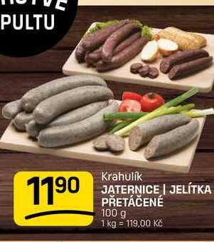 JATERNICE JELÍTKA PŘETÁČENÉ 100 g