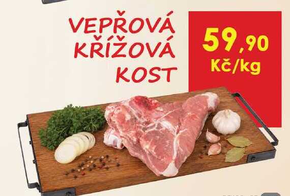 Vepřová křížová kost 1kg