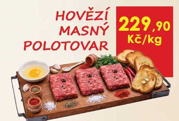 Hovězí masný polotovar 1kg