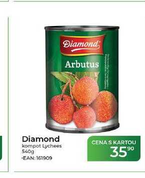 Diamond kompot Lychees 540g