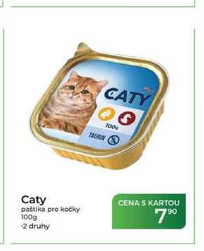 Caty paštika pro kočky 100g