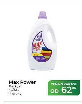 Max Power Prací gel 4L/5,6L