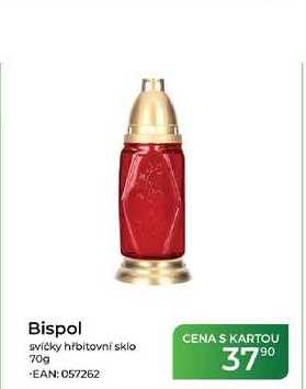Bispol svíčky hřbitovní sklo 70g