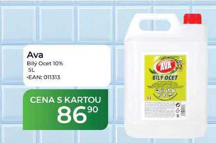 Ava Bílý Ocet 10% 5L