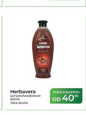 Herbavera šampon/kondicionér 550ml