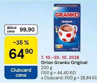 Orion Granko Original, 200 g  