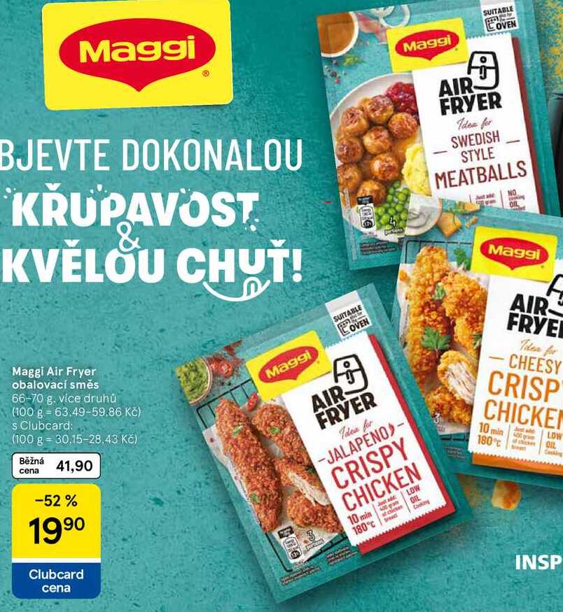 Maggi Air Fryer obalovací směs, 66-70 g