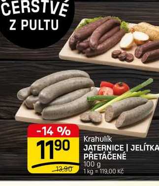 JATERNICE JELÍTKA PŘETÁČENÉ 100 g