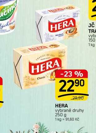 HERA vybrané druhy 250 g