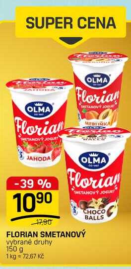 FLORIAN SMETANOVÝ vybrané druhy 150g