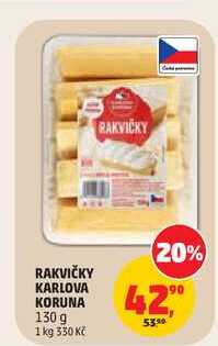 KARLOVA KORUNA RAKVIČKY 130 g