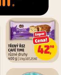 TŘENÝ ŘEZ CAFÉ TIME různé druhy 400 g