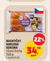 KARLOVA KORUNA BUCHTIČKY 360g 