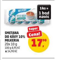 MILKERIA SMETANA DO KÁVY 20x 10 g
