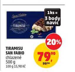TIRAMISU SAN FABIO chlazené 500 g