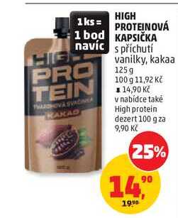 HIGH PROTEINOVÁ KAPSIČKA 125g
