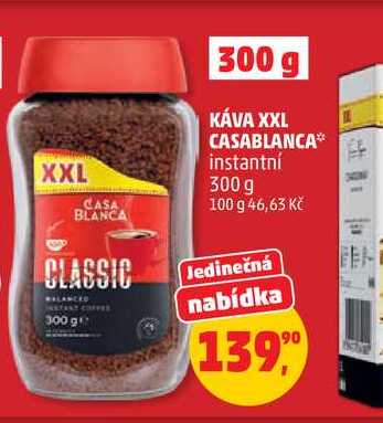 CASABLANCA káva instantní 300 g