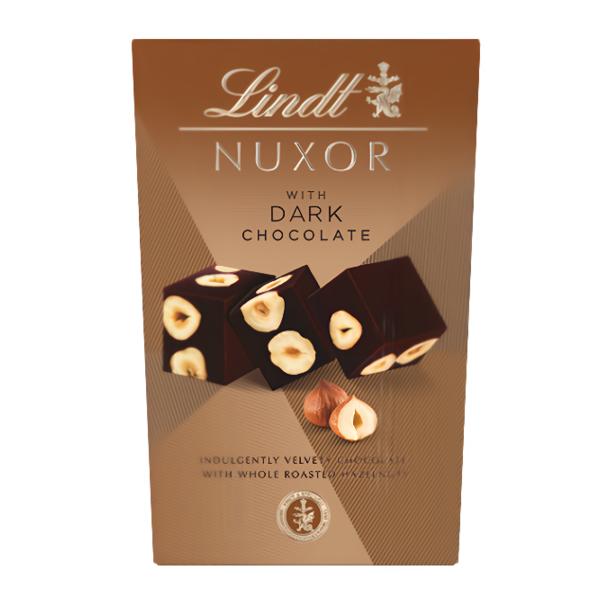 Lindt Nuxor Hořká čokoláda s lískovými ořechy