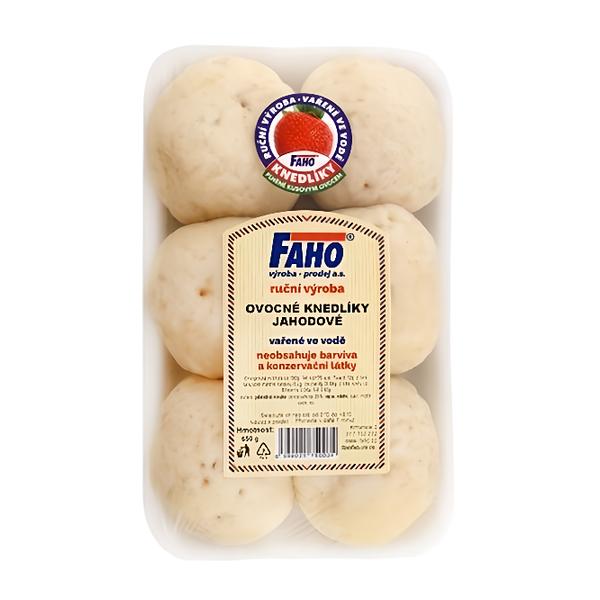Faho Knedlíky kynuté jahodové