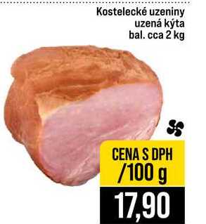 Kostelecké uzeniny uzená kýta bal. cca 2 kg