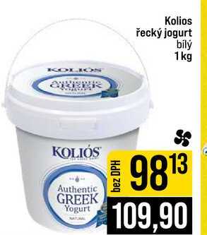 Kolios řecký jogurt bílý 1 kg