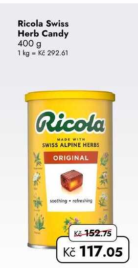 Ricola Swiss Herb Candy 400 g