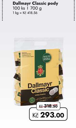 Dallmayr Classic pody 100 ks