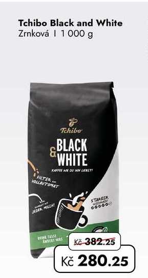 Tchibo Black and White Zrnková 1000 g
