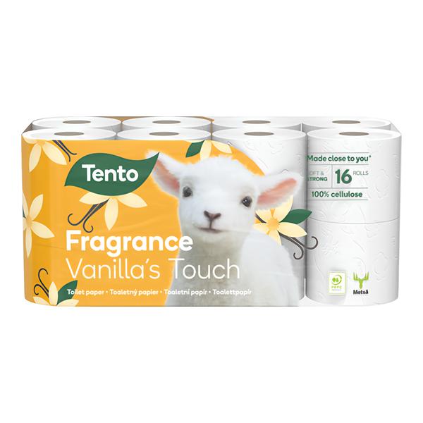 Tento Toaletní papír Vanilla's Touch, 3vrstvý, 16 rolí