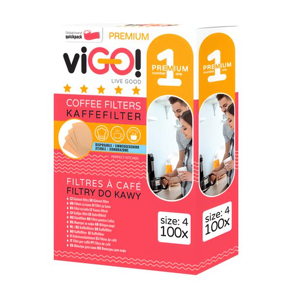 Vigo Filtry kávové BIO č. 4