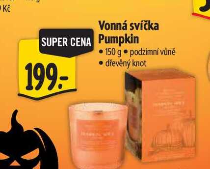 Vonná svíčka Pumpkin 150 g