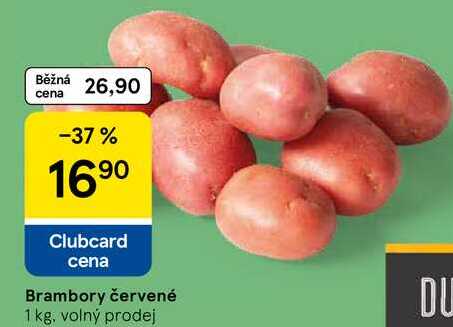 Brambory červené, 1 kg