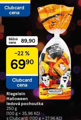 Riegelein Halloween ledová pochoutka, 250 g