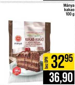 Mánya kakao 100 g