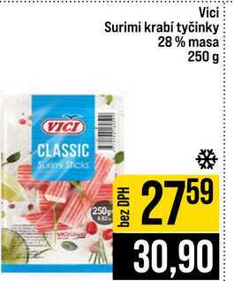Vici Surimi krabí tyčinky 28% masa 250 g 