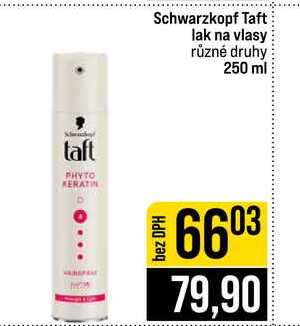 Schwarzkopf Taft lak na vlasy různé druhy 250 ml