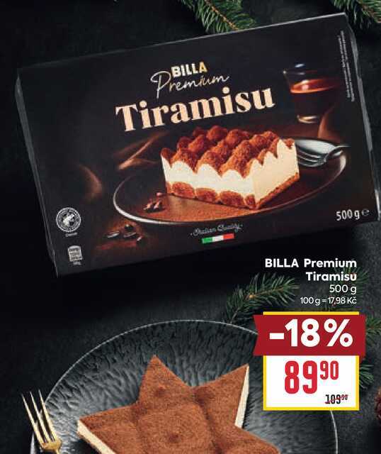 BILLA Premium Tiramisu 500 g