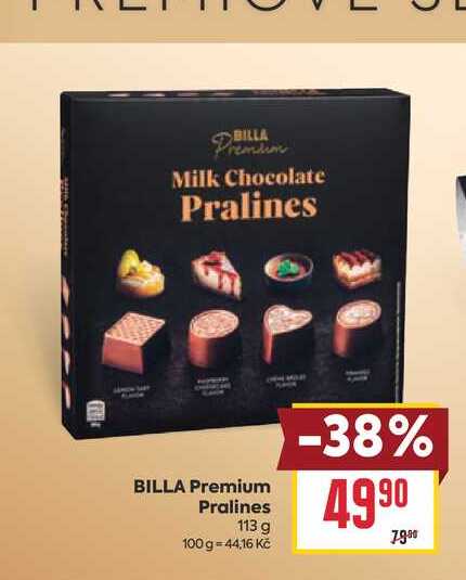 BILLA Premium Pralines 113 g