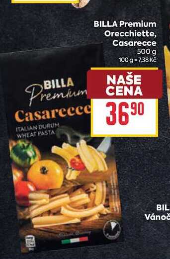 BILLA Premium Orecchiette, Casarecce 500 g 